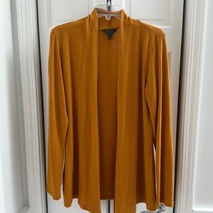 Golden size large cardigan